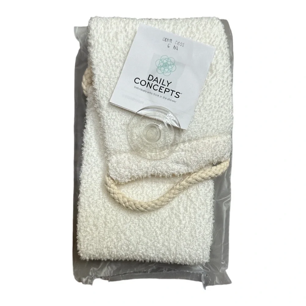 DAILY Concepts Back Scrubber & Scrunchies, cruelty free